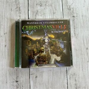 PREOWNED MANNHEIM STEAMROLLER CHRISTMASVILLE BY CHIP DAVIS 2008 CD ALBUM